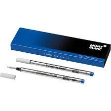 Een MONTBLANC FINELINER VULLING BLAUW MEDIUM - SET VAN 2 koop je bij Buro De Peuter